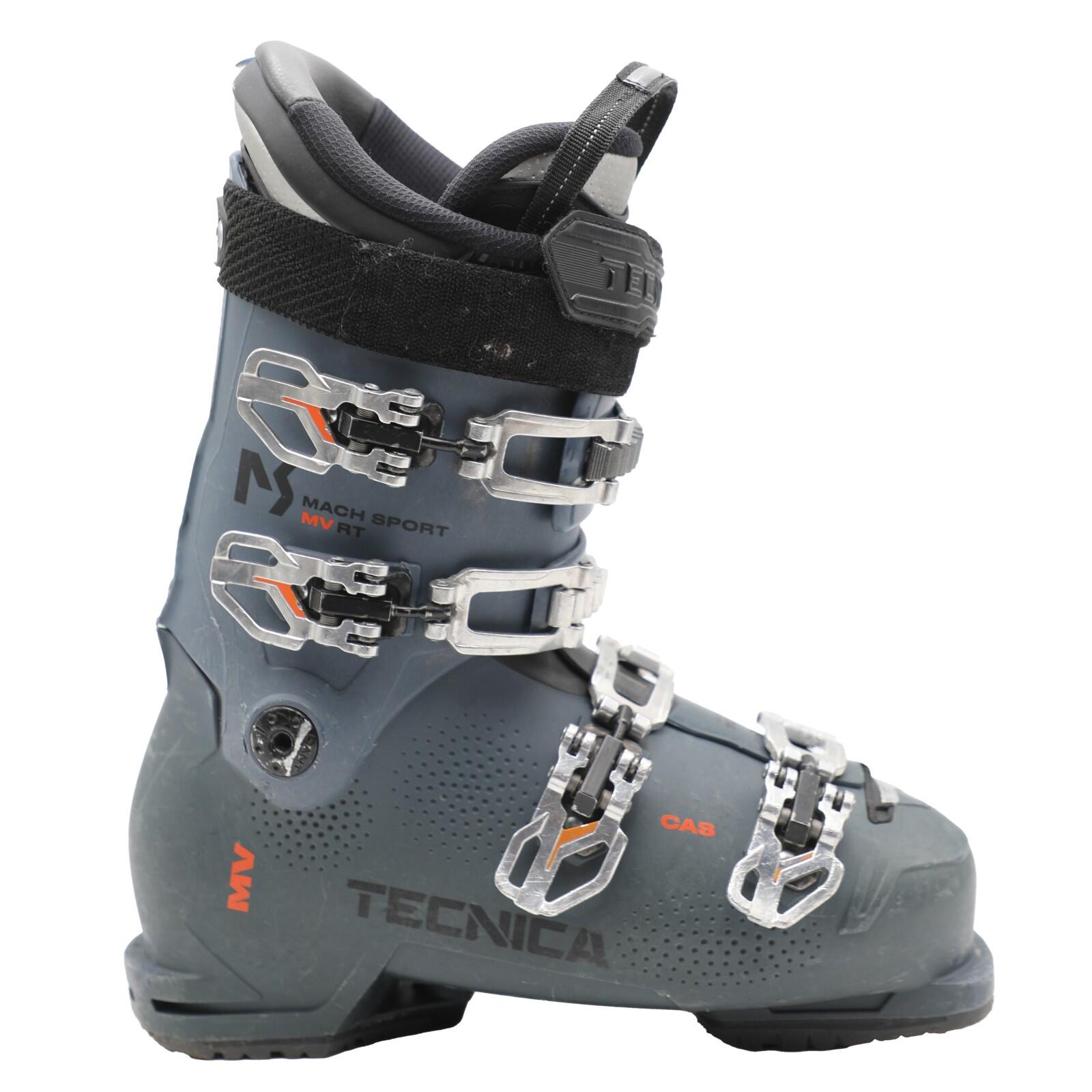 Tecnica - Reconditionne - Chaussure De Ski Tecnica Mach Sport Mv Rt - Bon - Chaussures De Ski - Gris - 26,5 Cm - Decathlon