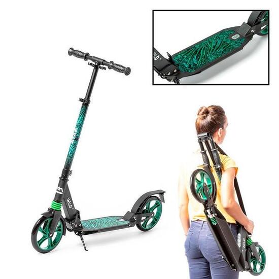 Ataa Sports Wild Folding Scooter pour enfants avec des roues en PU XXL