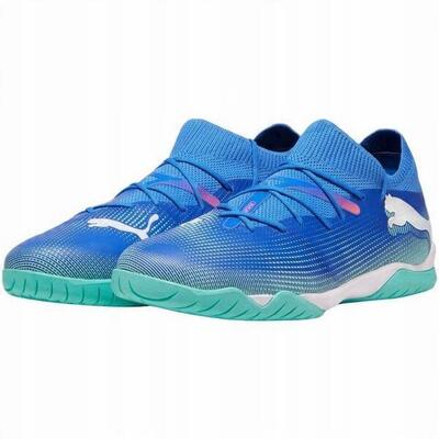 Heren future 7 match it voetbalschoenen (blauw/teal)
