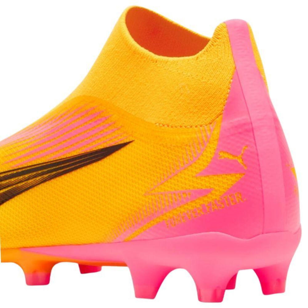 Chaussures De Foot ULTRA MATCH Homme (Jaune / Rose / Noir) 4/7