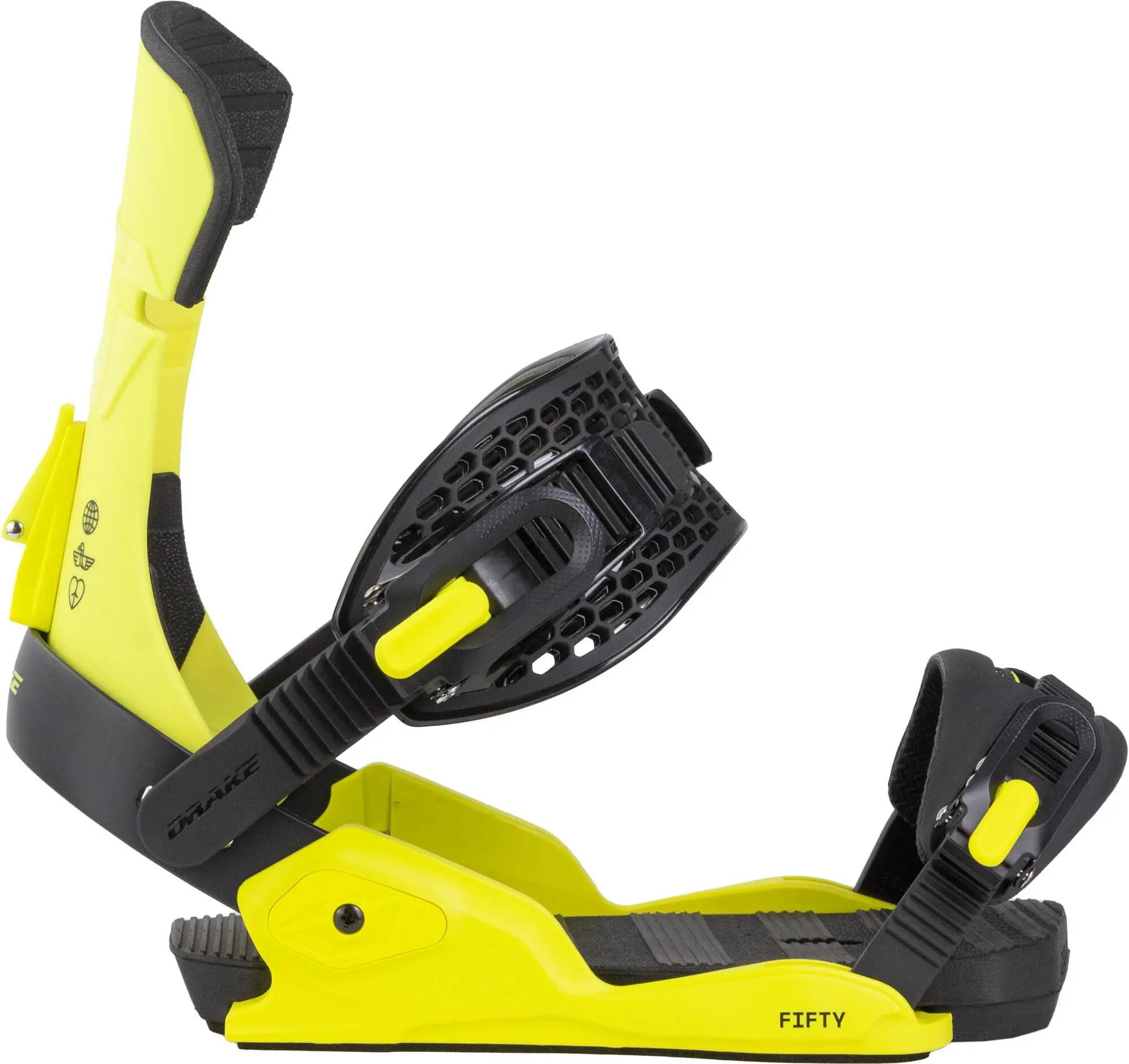 Wiązania snowboardowe DRAKE Fifty, zielone/czarne, męskie 2/3