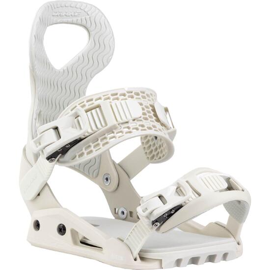 Wiązania snowboardowe DRAKE Queen, białe, damskie