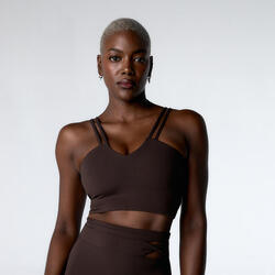 Brassière de sport Swan Maintien sous pour femmes Black Limba