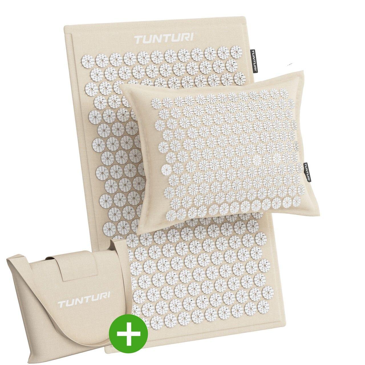 TUNTURI Tappetino agopressione Pro con cuscino – Agopressione – Tappetino meditazione