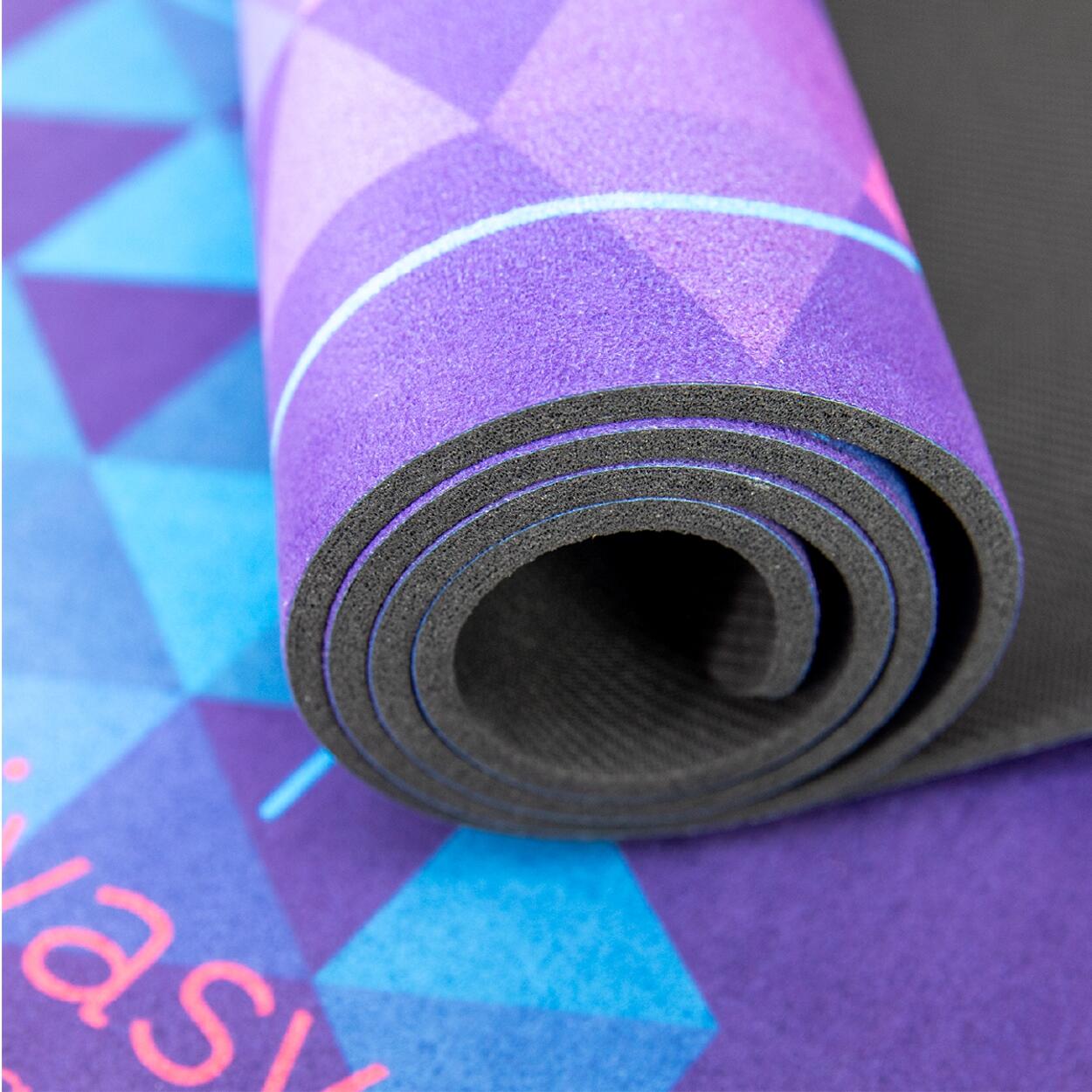Tapis de yoga en liège et caoutchouc naturel | en 6 modèles de yoga DIVASYA
