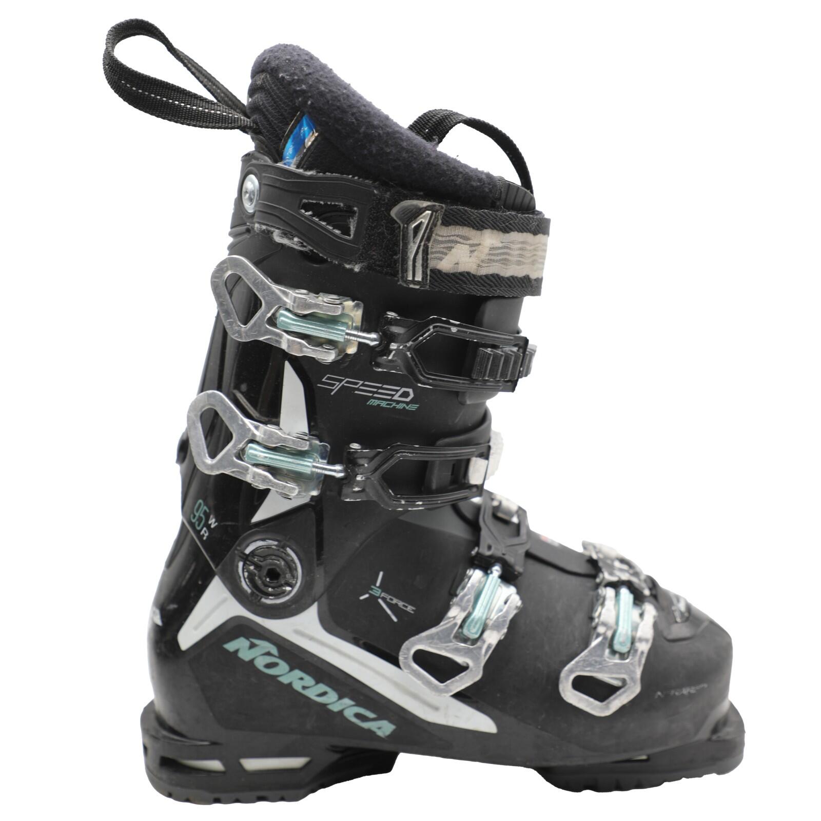 Nordica - Reconditionne - Chaussure De Ski Nordica Speedmachine 95r W - Chaussures De Ski - Noir - 26 Cm - Decathlon
