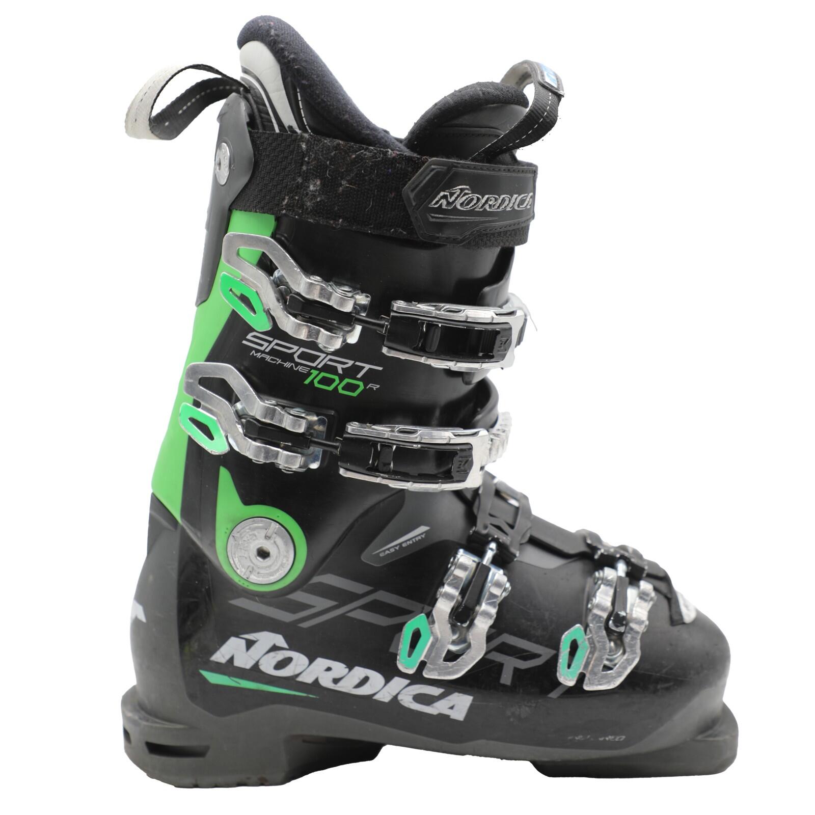 Nordica - Reconditionne - Chaussure De Ski Nordica Sportmachine 100 R - Chaussures De Ski - Noir - 26,5 Cm - Decathlon
