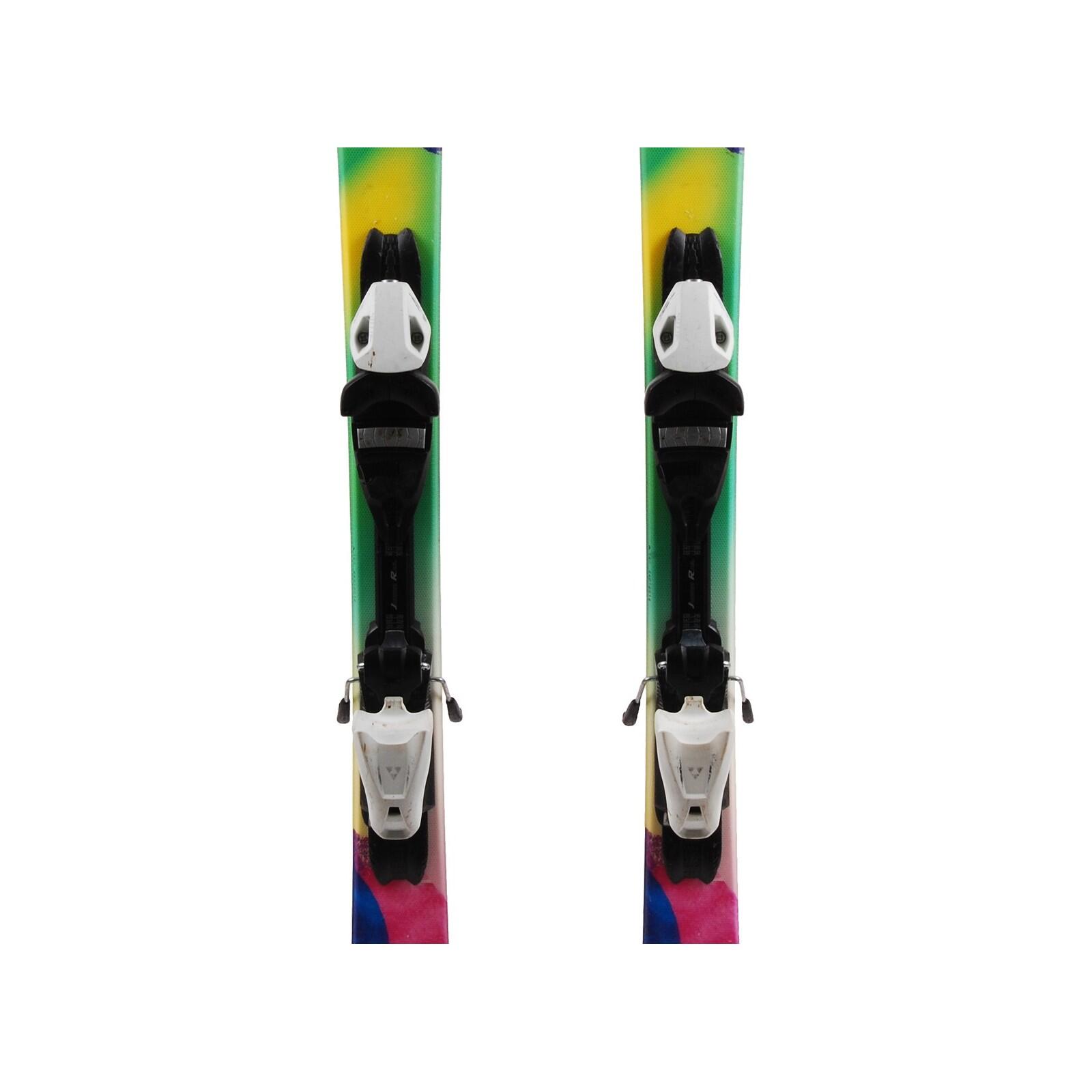 RECONDITIONNE - Ski Junior Fischer Koa + Fixations 3/4