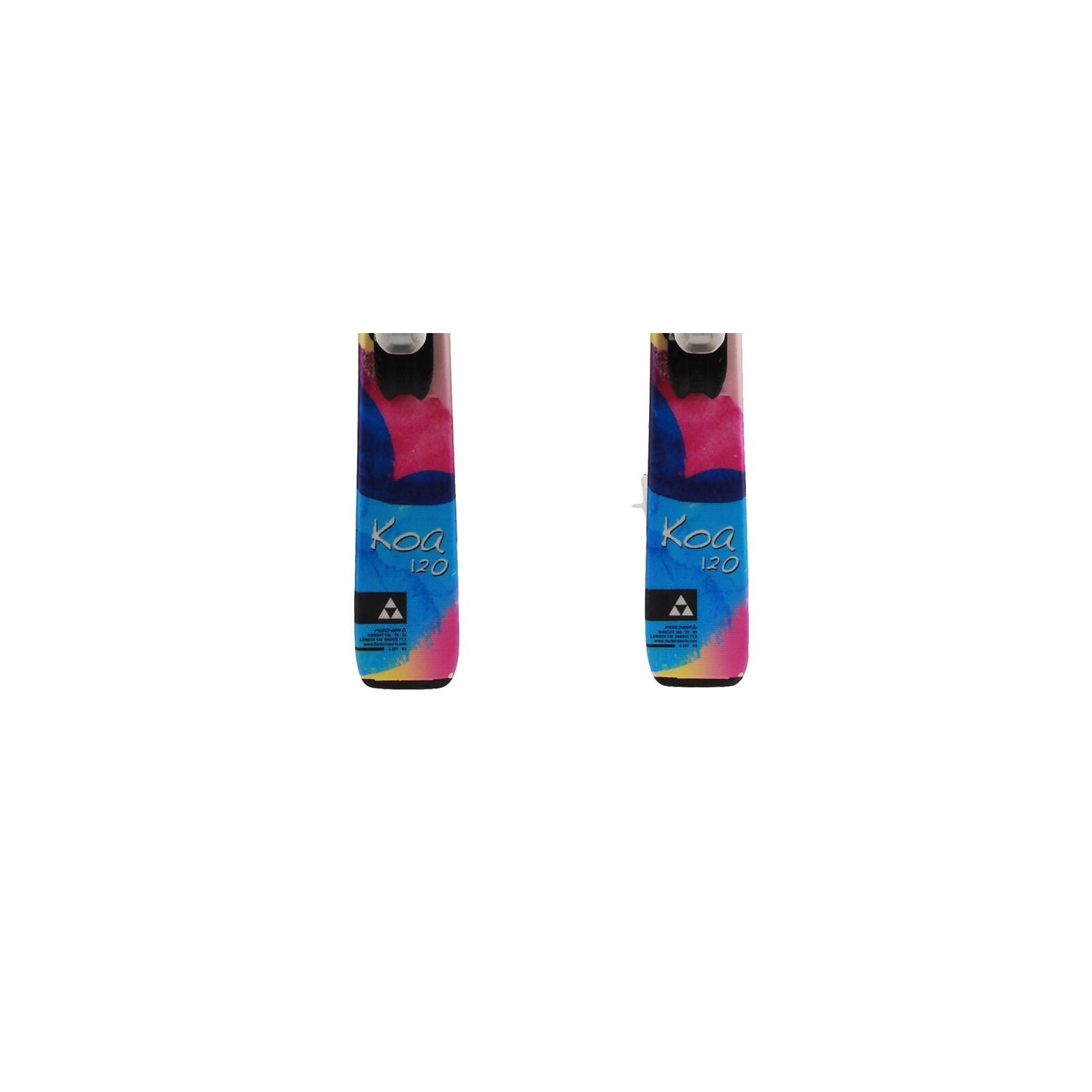 RECONDITIONNE - Ski Junior Fischer Koa + Fixations 4/4