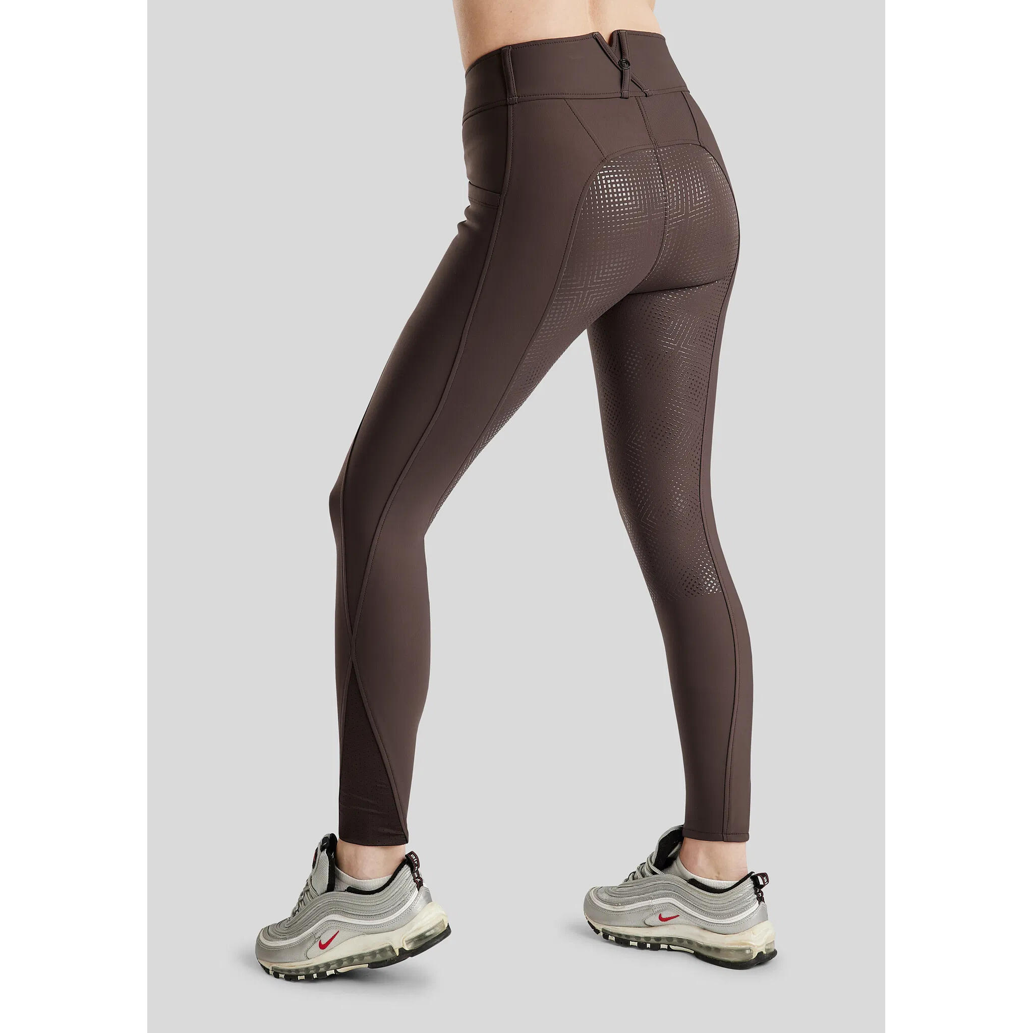 Pantaloni da equitazione full grip da donna Montar Zida 2/6