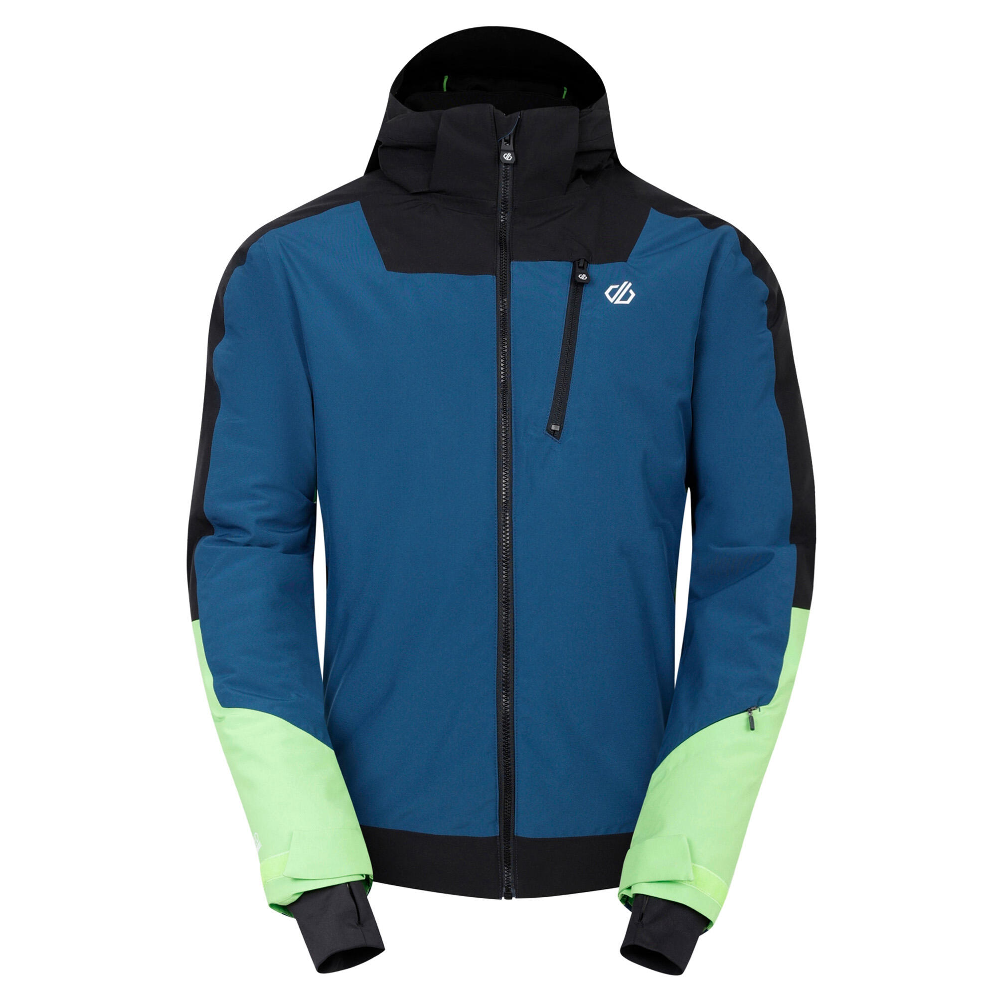 Dare 2b - Blouson De Ski Halfpipe Homme (noir / Denim Sombre) - Veste - Bleu|gris|noir - Decathlon