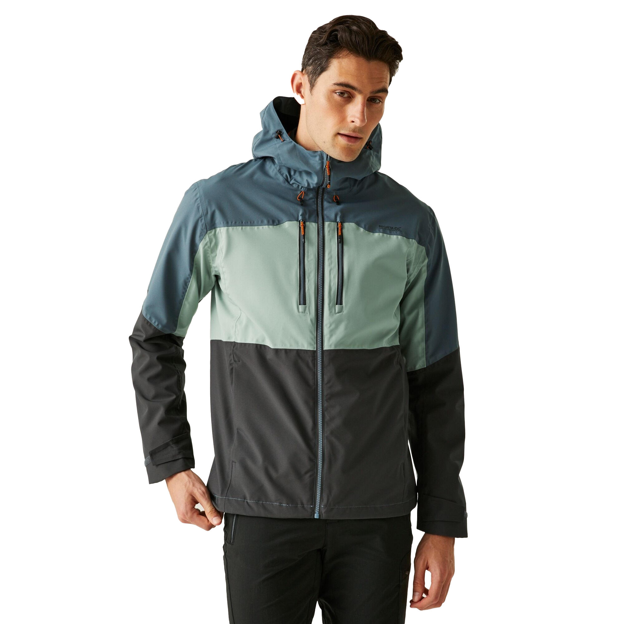 Veste Imperméable MALAND Homme (Glacier / Gris Orageux / Cendre) 4/5