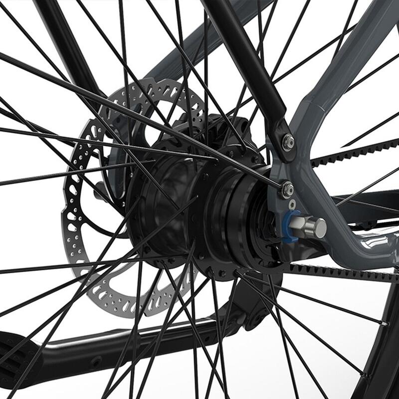 Městské elektrokolo JOBOBIKE Luxe 250W motor se středním pohonem