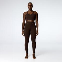 Ensemble de sport Top+Legging Swan pour femmes Black Limba