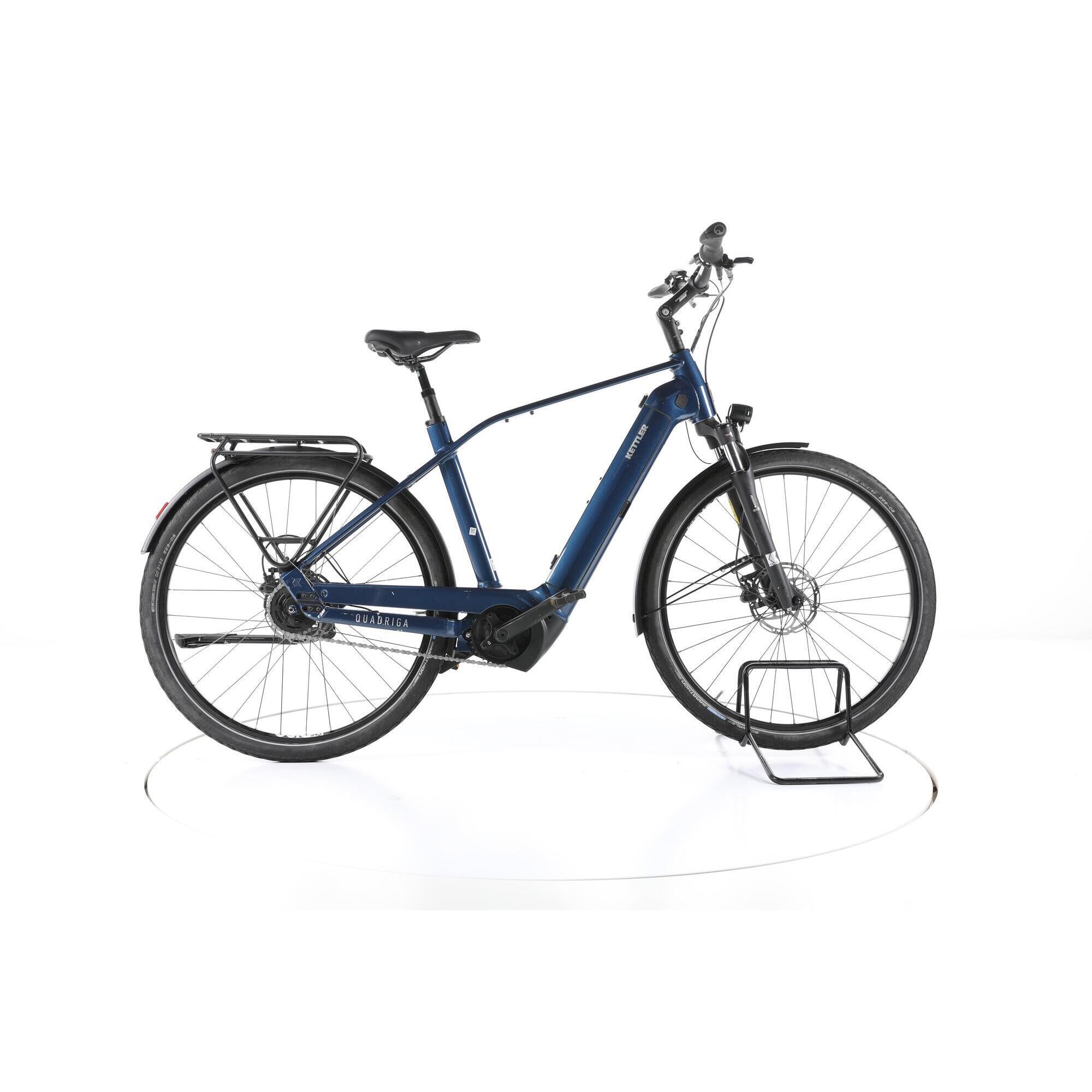 Kettler - Reconditionné - Kettler Quadriga P5 City Vélo Électrique 2023 - Bon - Vélo Ville - Bleu - 53 - Decathlon