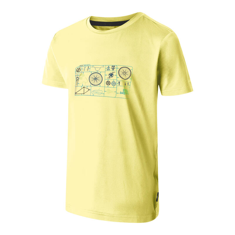 Tricou Drumeții În Natură Dare 2B Amuse II Bike Parts Copii