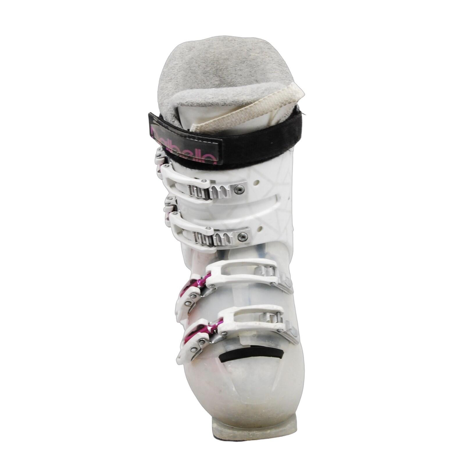 TWEEDEHANDS - Dalbello Junior Gebruikte Skischoen Gaia_4 Haken + Riem - GOEDE 4/4