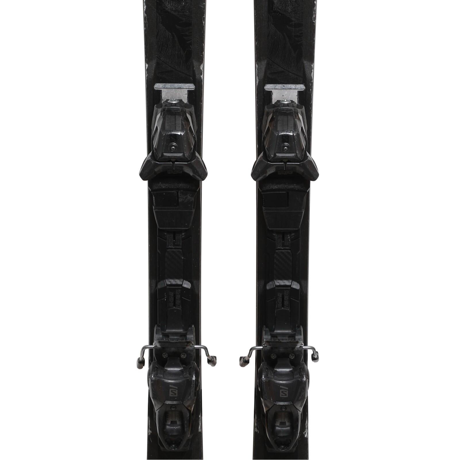 RECONDITIONNE - Ski Salomon S Max N°10 + Fixations 3/4