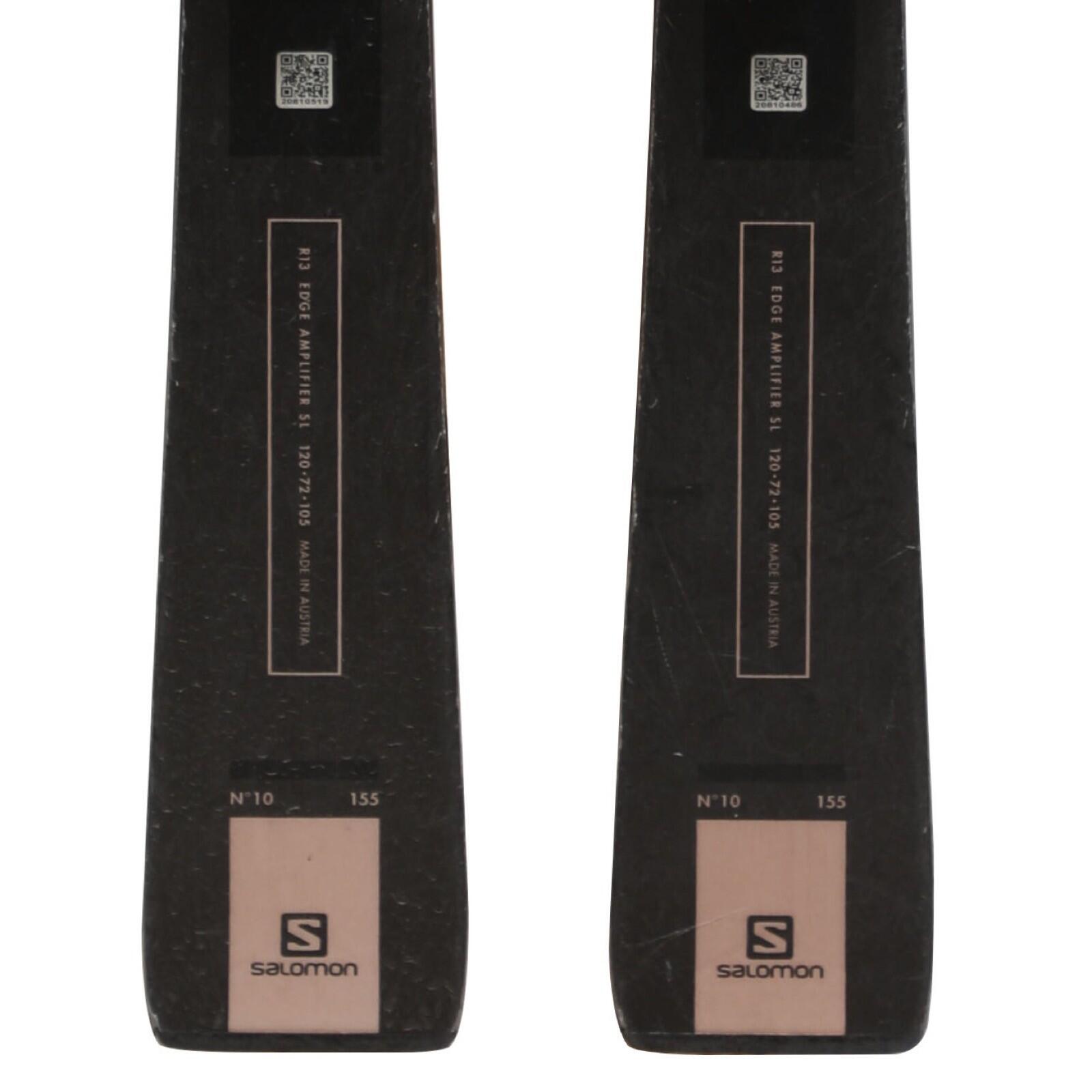 RECONDITIONNE - Ski Salomon S Max N°10 + Fixations 4/4