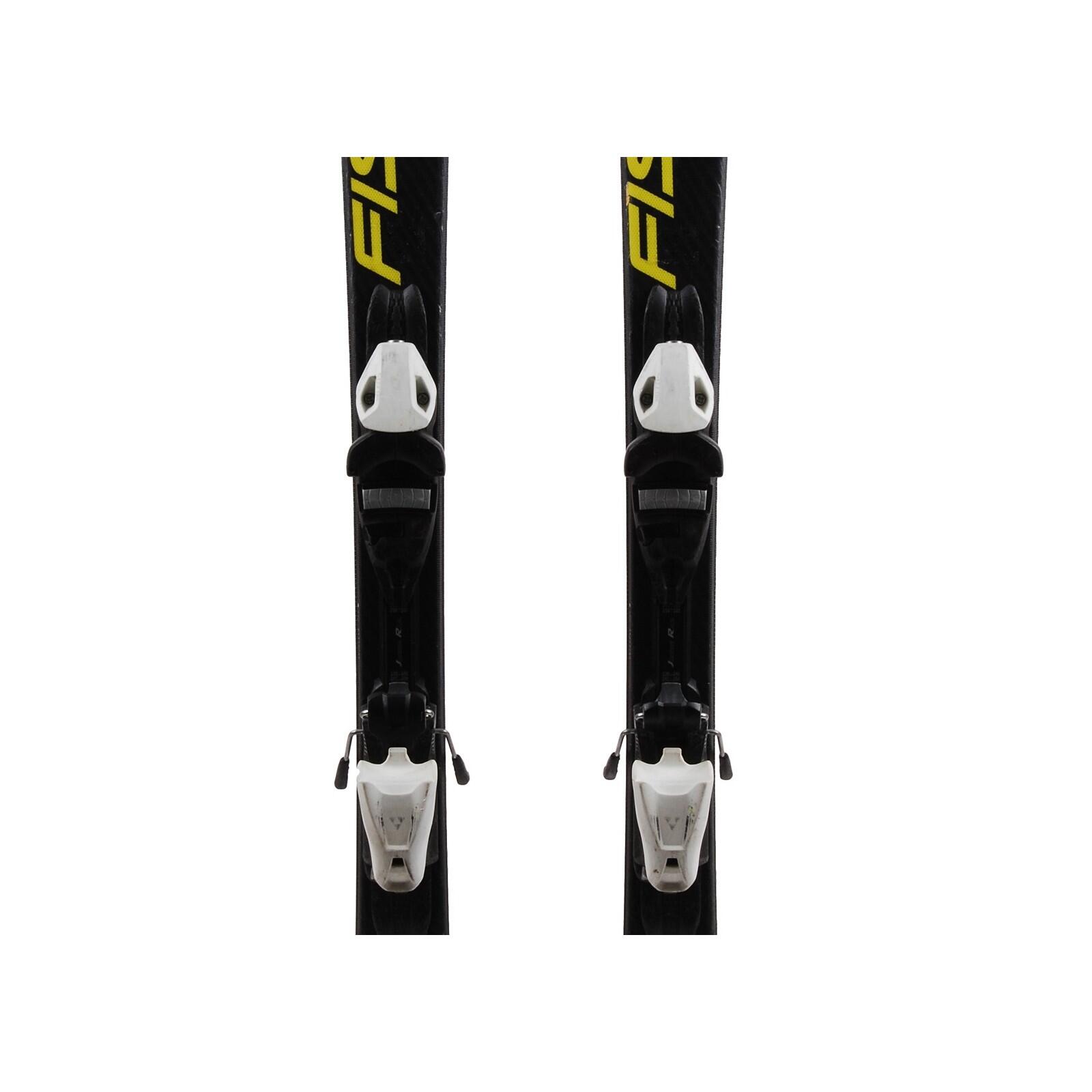 RECONDITIONNE - Ski Junior Fischer Rc4 Race + Fixations 3/4