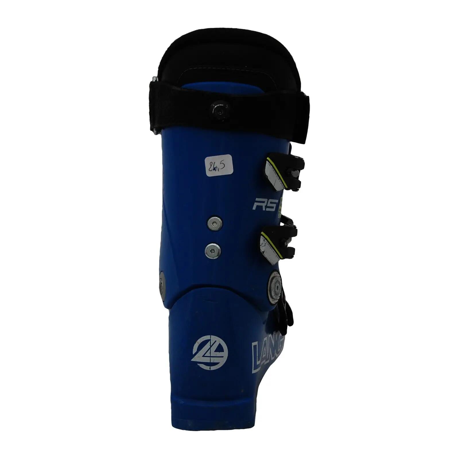 RECONDITIONNE - Chaussure De Ski Junior Lange Rs 90 Sc_4 Crochets + 2/5