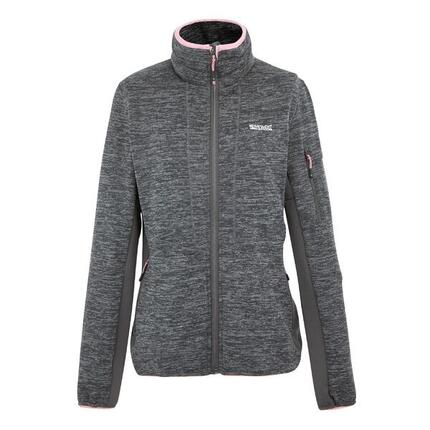 Veste Polaire RALINA Femme (Gris Phoque / Lilas)
