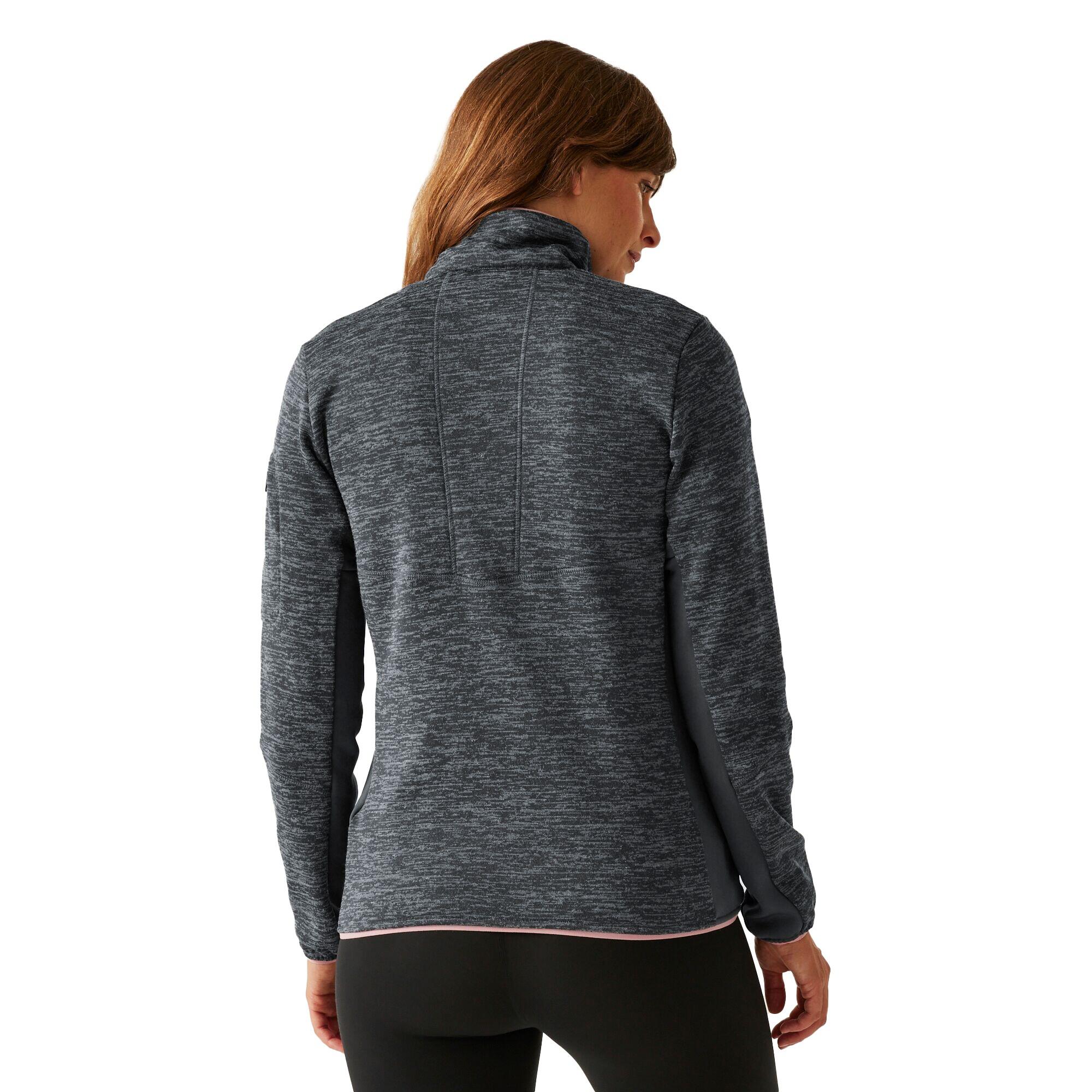 Veste Polaire RALINA Femme (Gris Phoque / Lilas) 4/5