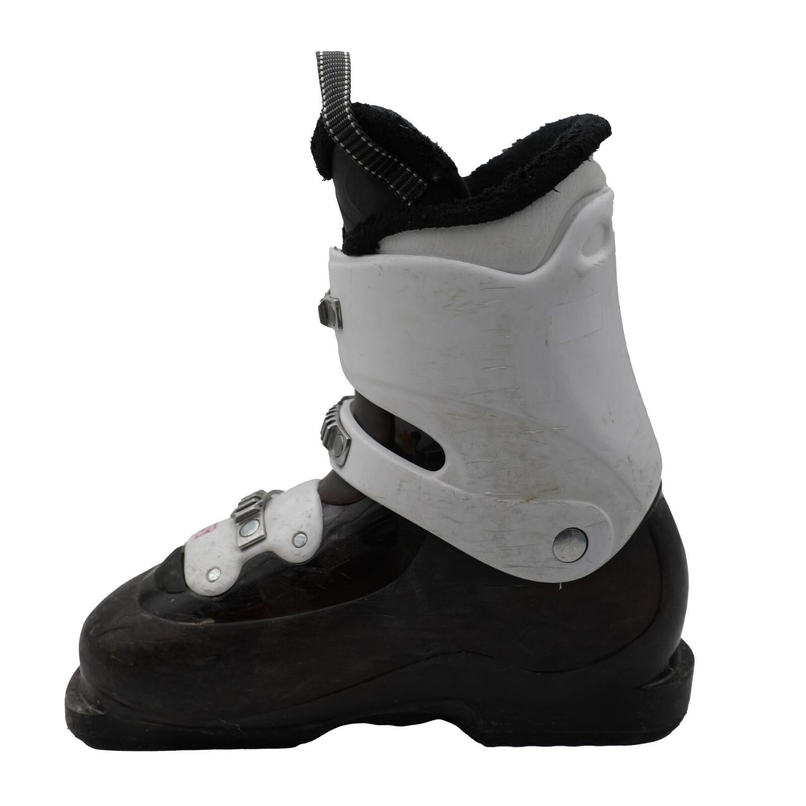 RECONDITIONNE - Chaussure De Ski Junior Salomon T3_3 Crochets 3/4