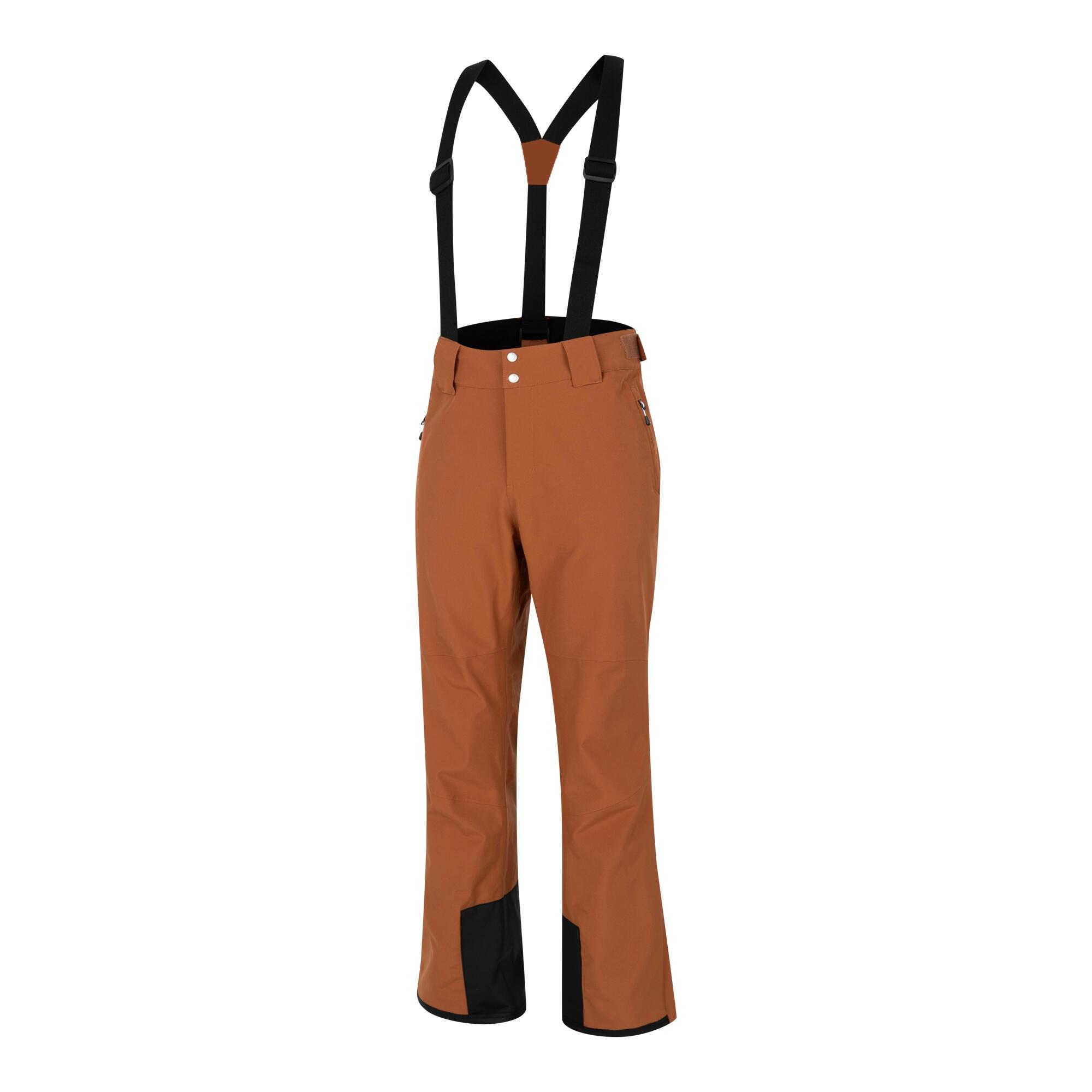 Mens Achieve II Ski Trousers (Mocha Bisque) 3/4