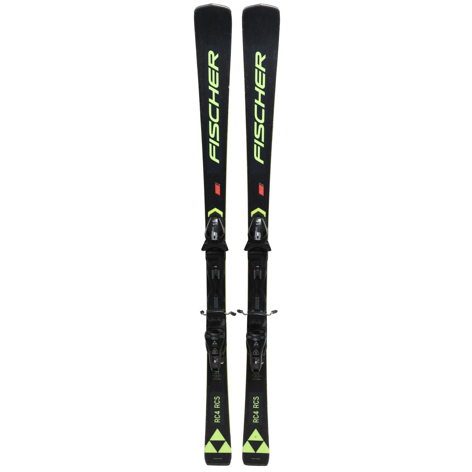 RECONDITIONNE - Ski Fischer Rc4 Rcs + Fixations 2/4