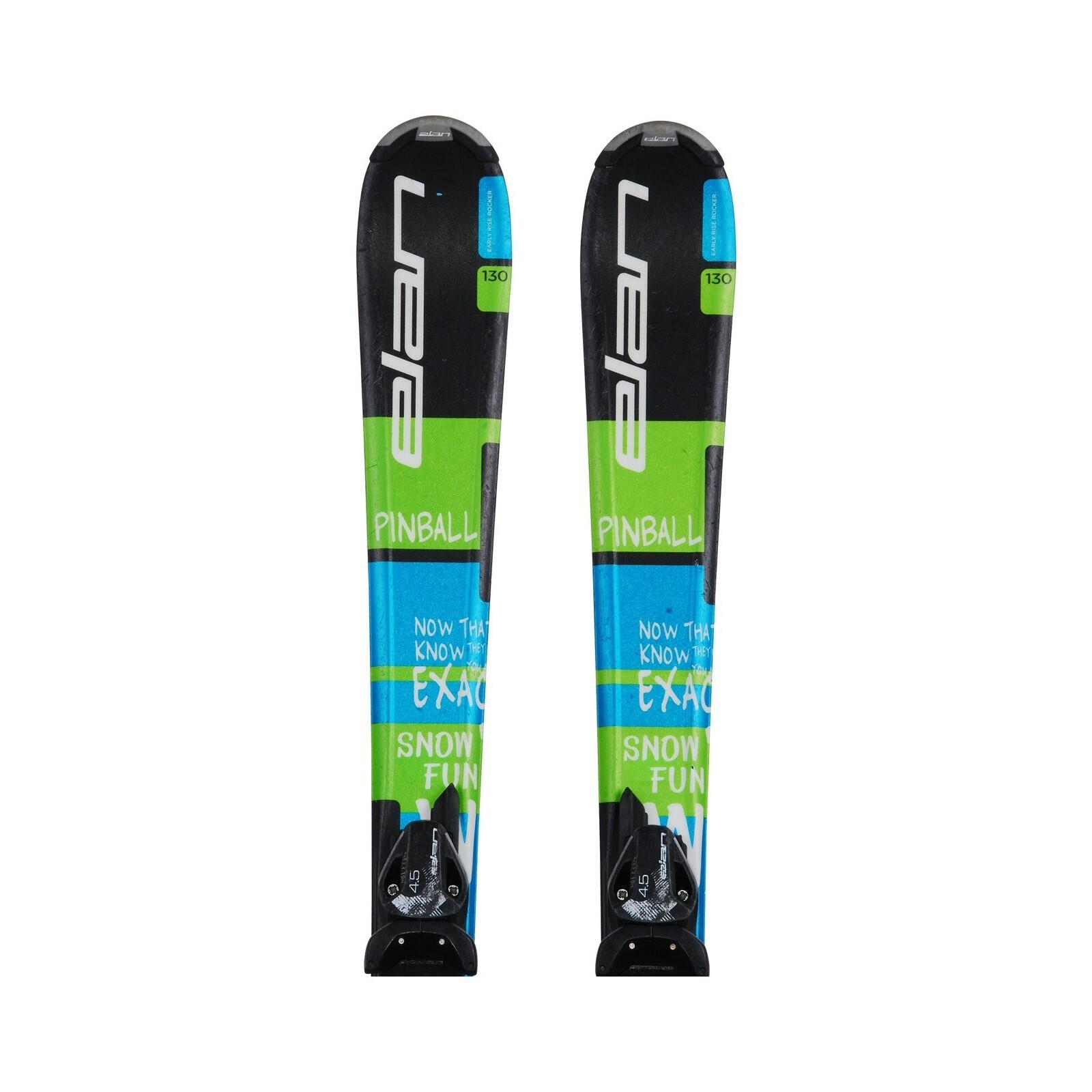 RECONDITIONNE - Ski Junior Elan Pinball + Fixations 2/4