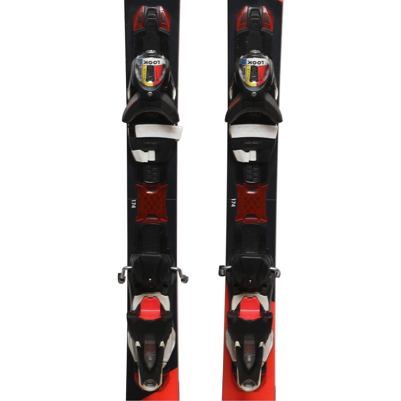 RECONDITIONNE - Ski Rossignol Hero Elite Plus Ti + Fixations 3/4