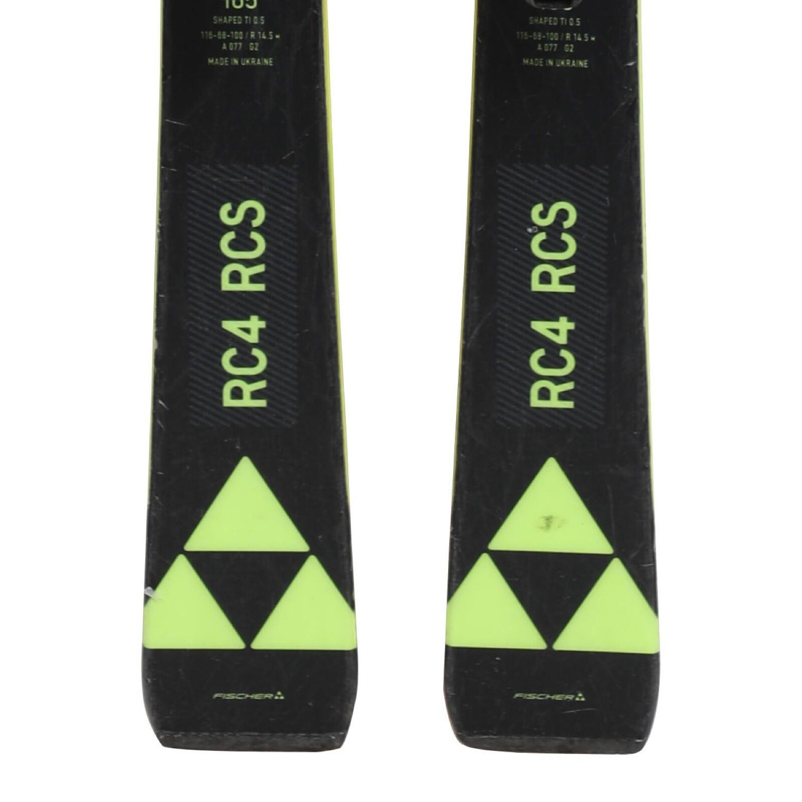 RECONDITIONNE - Ski Fischer Rc4 Rcs + Fixations 4/4
