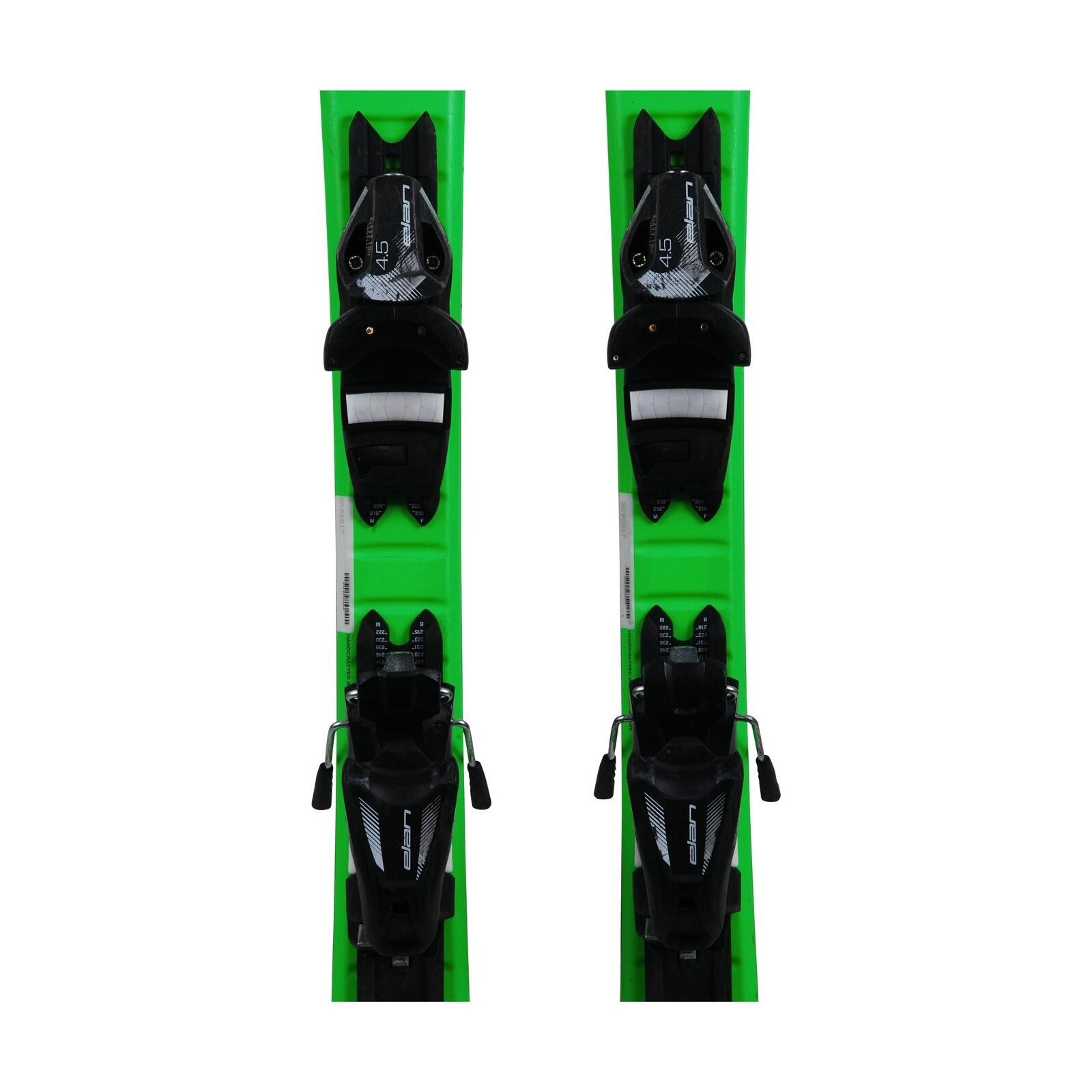RECONDITIONNE - Ski Junior Elan Jett Qs + Fixations 3/4