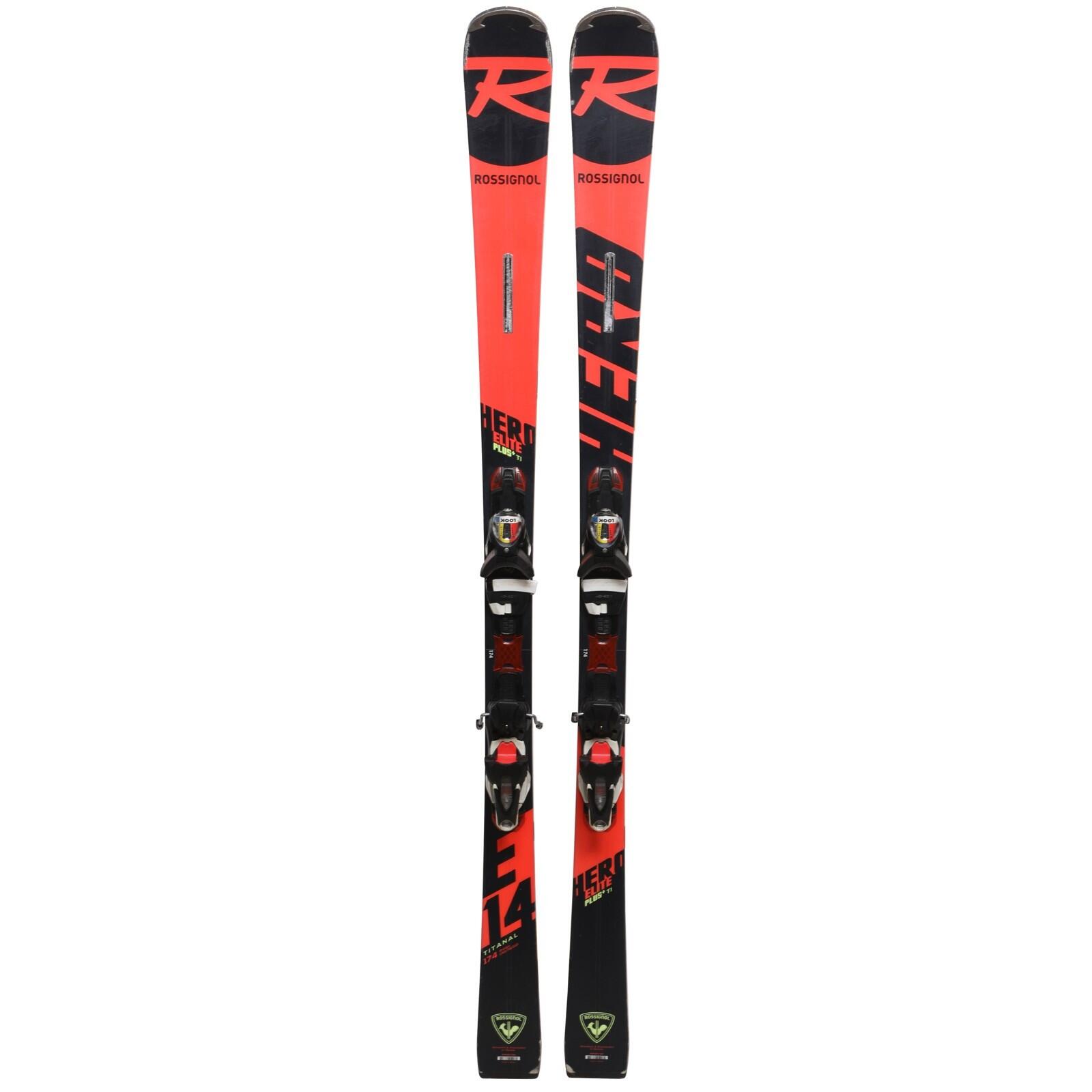 RECONDITIONNE - Ski Rossignol Hero Elite Plus Ti + Fixations 2/4