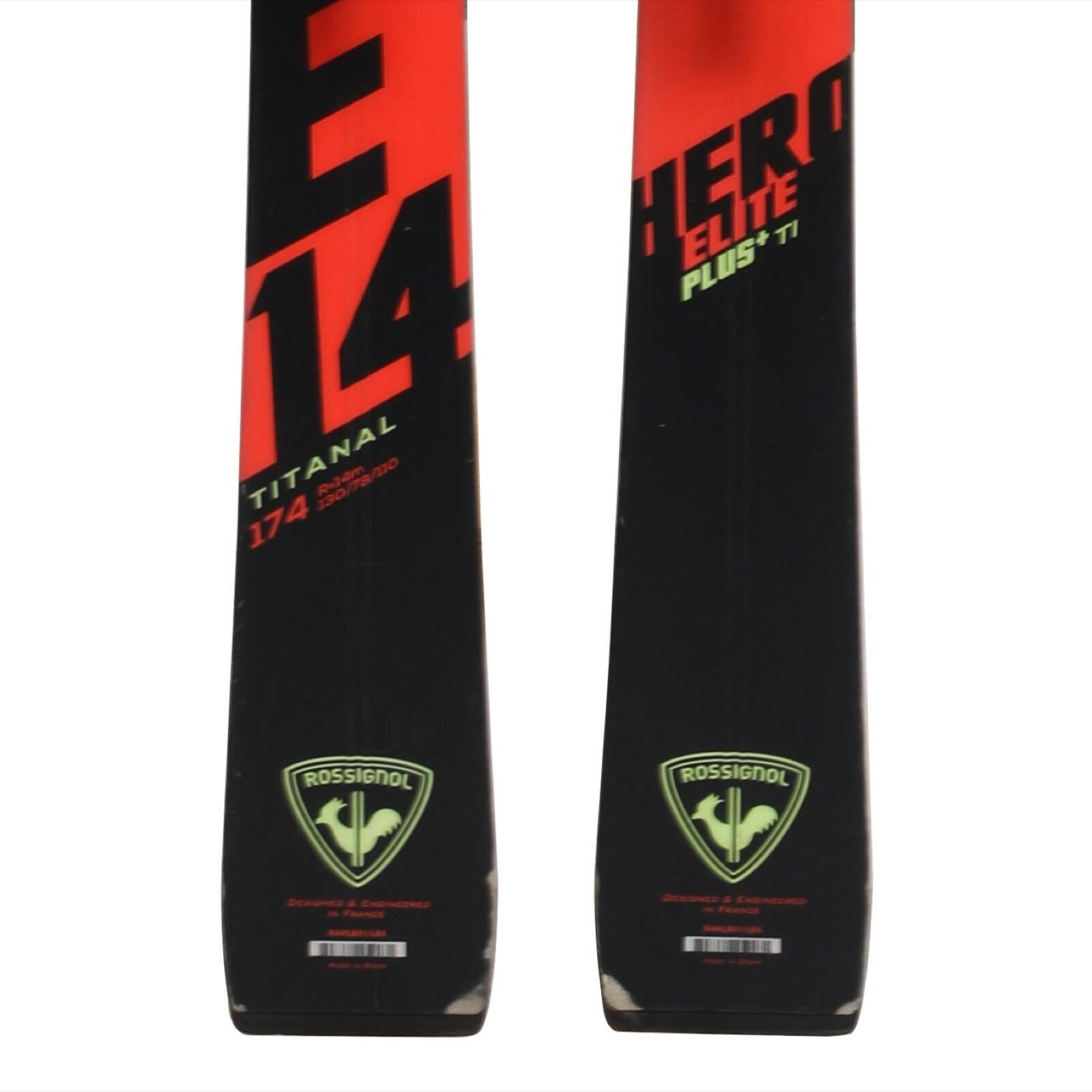 RECONDITIONNE - Ski Rossignol Hero Elite Plus Ti + Fixations 4/4