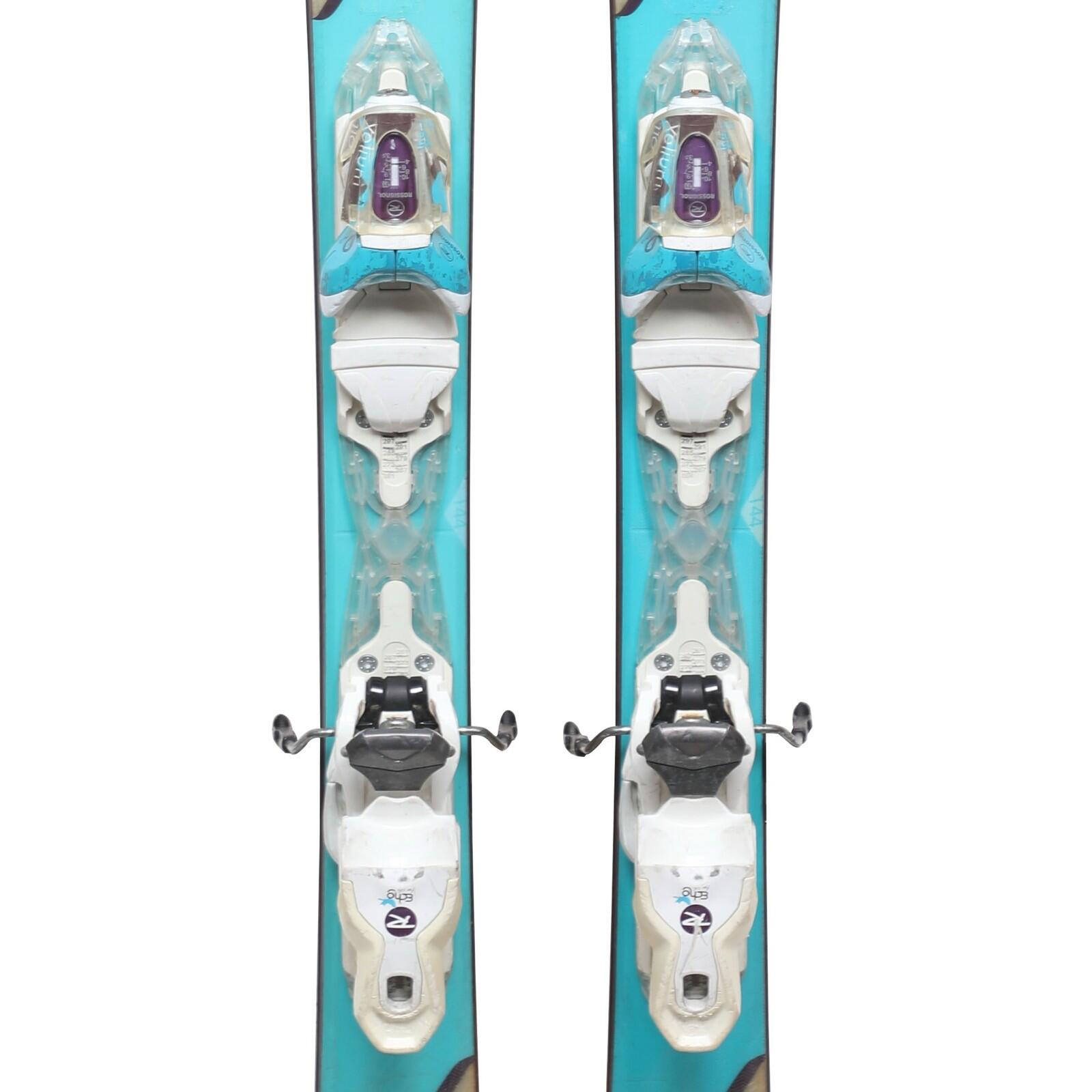 RECONDITIONNE - Ski Rossignol Temptation 77 + Fixations 3/4