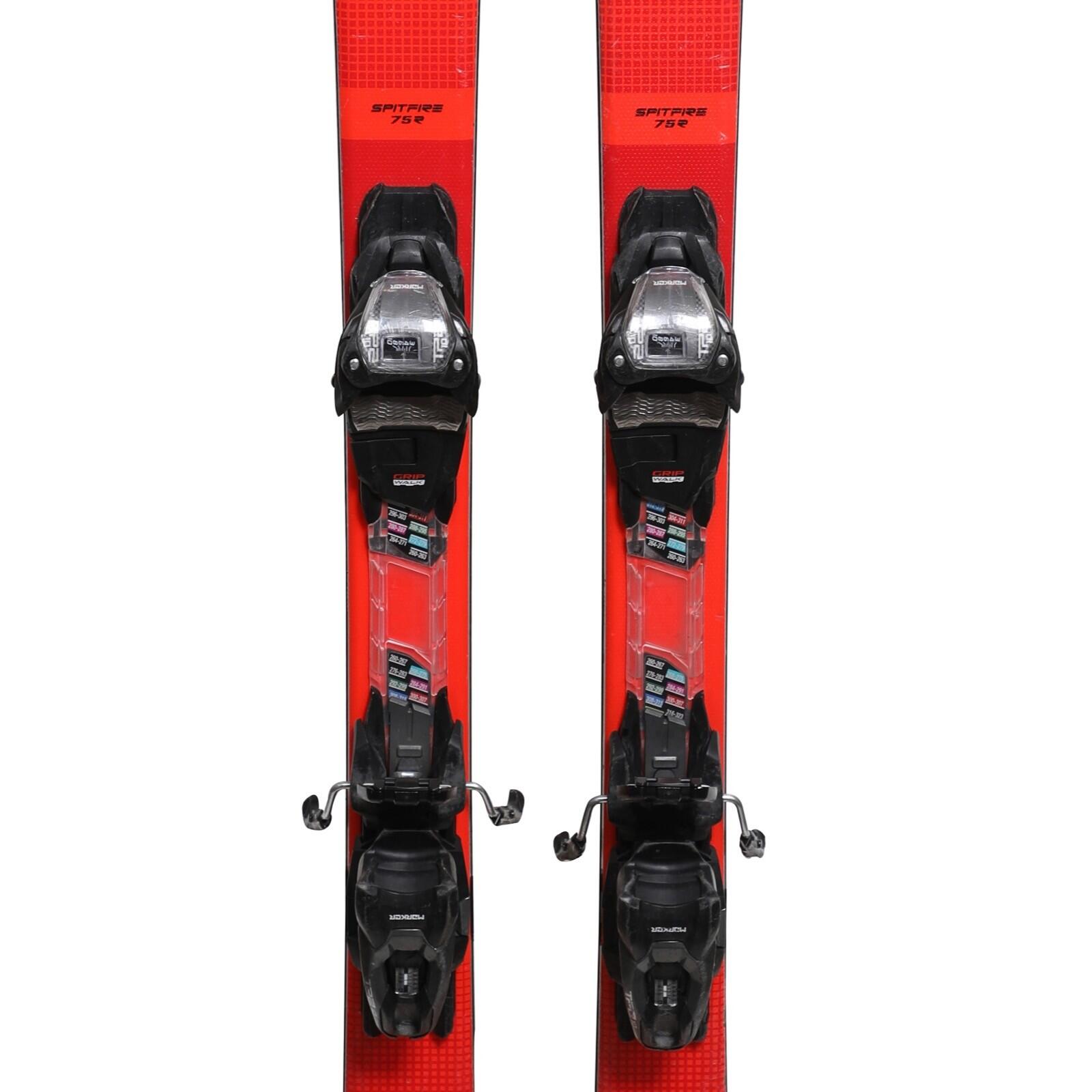 RECONDITIONNE - Ski Nordica Spitfire 75 R + Fixations 3/4