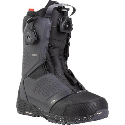 Buty snowboardowe NORTHWAVE Domain 2 Spin, czarne/ciemnoszare, męskie