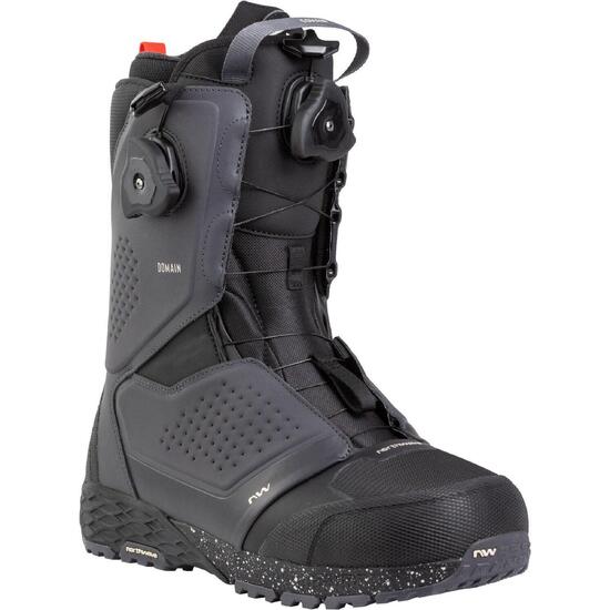 Buty snowboardowe NORTHWAVE Domain 2 Spin, czarne/ciemnoszare, męskie