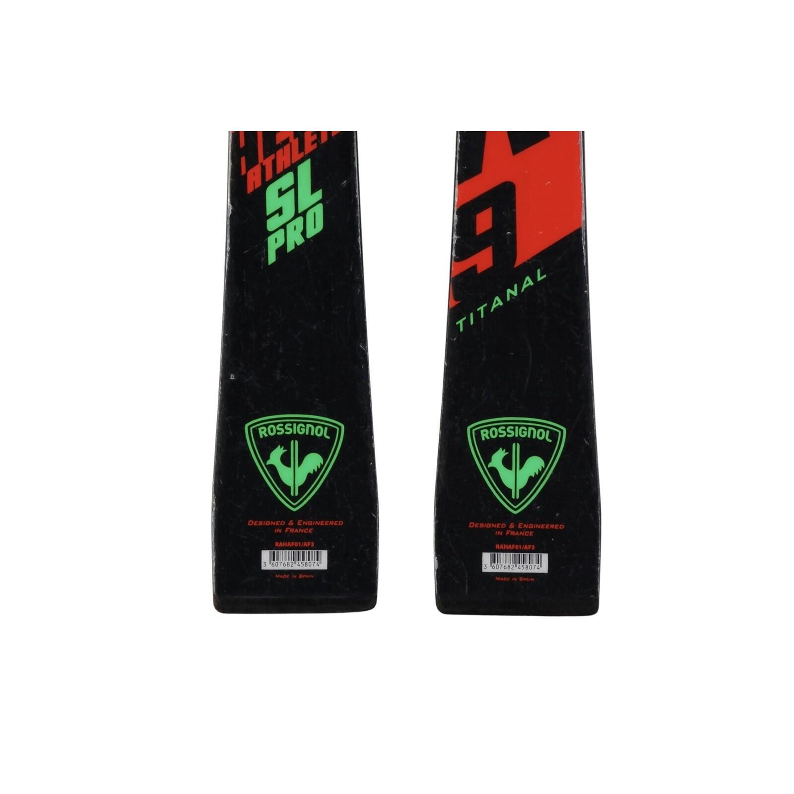 RECONDITIONNE - Ski Junior Rossignol Hero Athlète Sl Pro + Fixations 4/5
