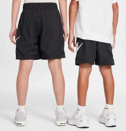 Pantaloncino ragazzo nike sportswear club - nero 3/6