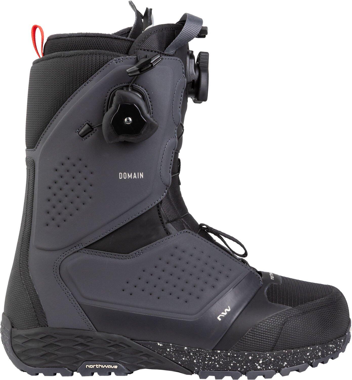 Buty snowboardowe NORTHWAVE Domain 2 Spin, czarne/ciemnoszare, męskie 2/4