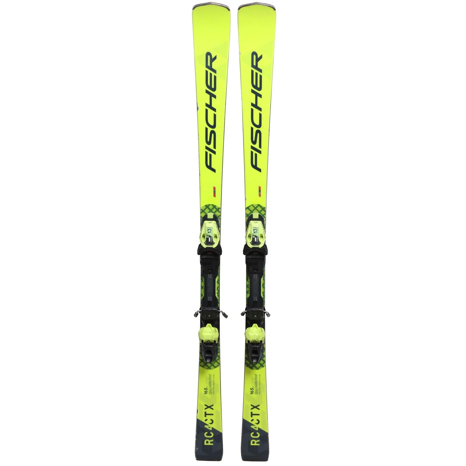 RECONDITIONNE - Ski Fischer Rc4 Ctx + Fixations 2/4