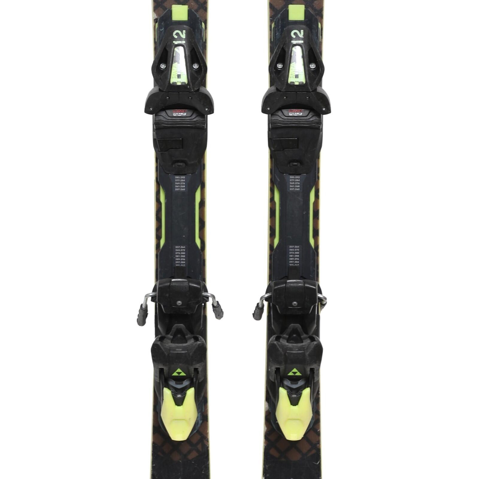 RECONDITIONNE - Ski Fischer Rc4 Sc + Fixations 3/4