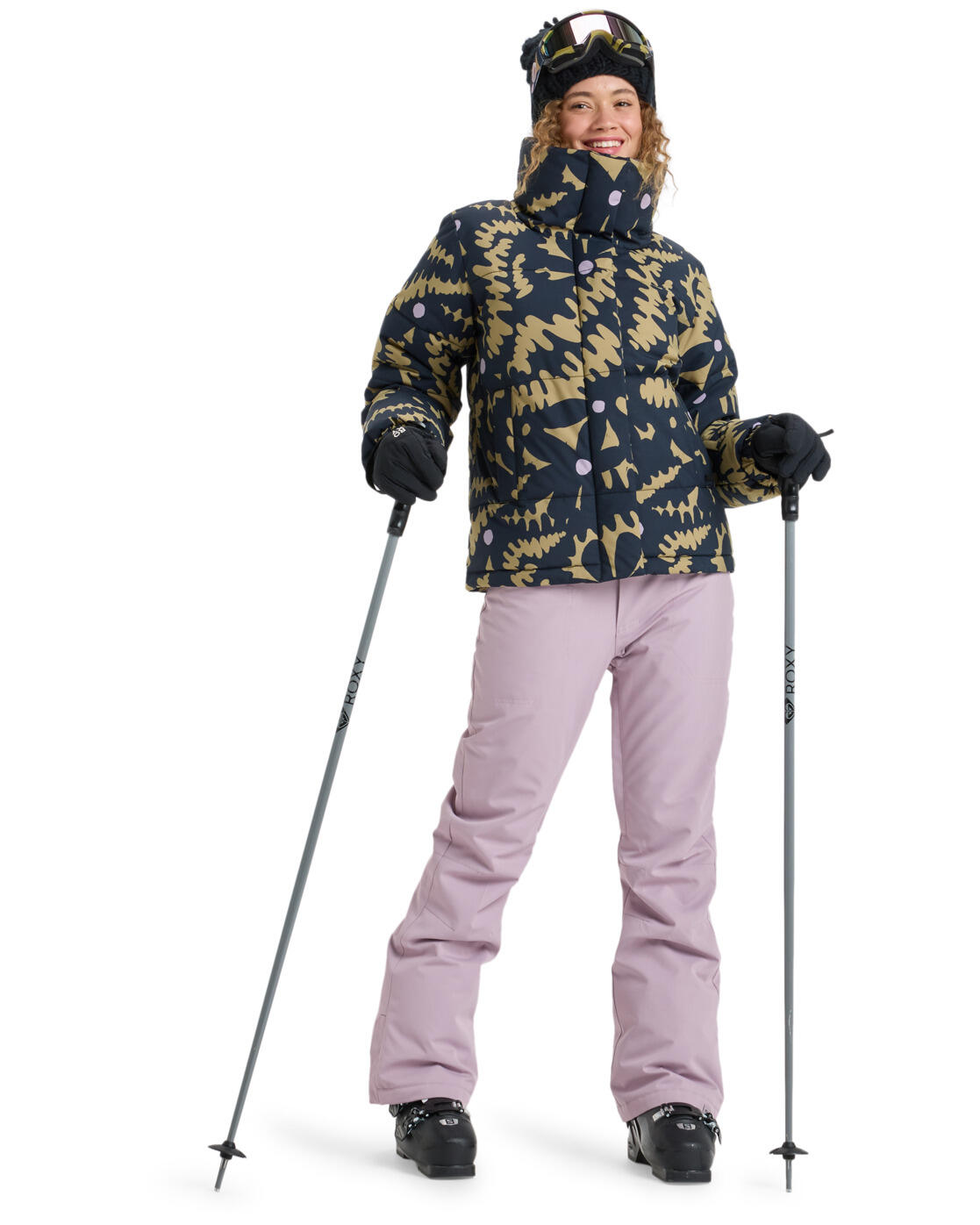 Funktionelle Snow-Hose DIVERSION Lila Frauen 4/4