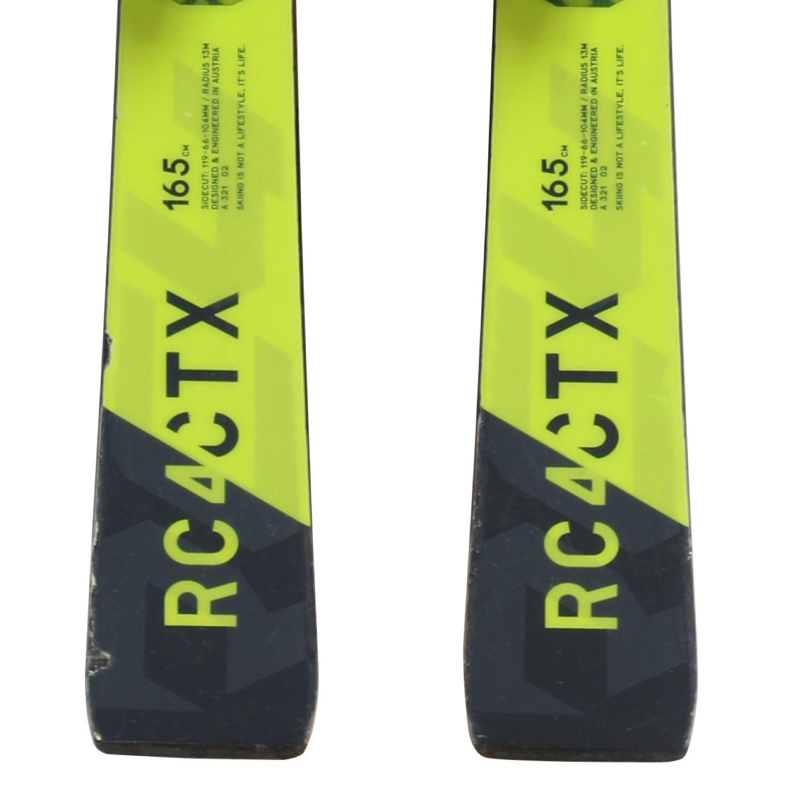 RECONDITIONNE - Ski Fischer Rc4 Ctx + Fixations 4/4