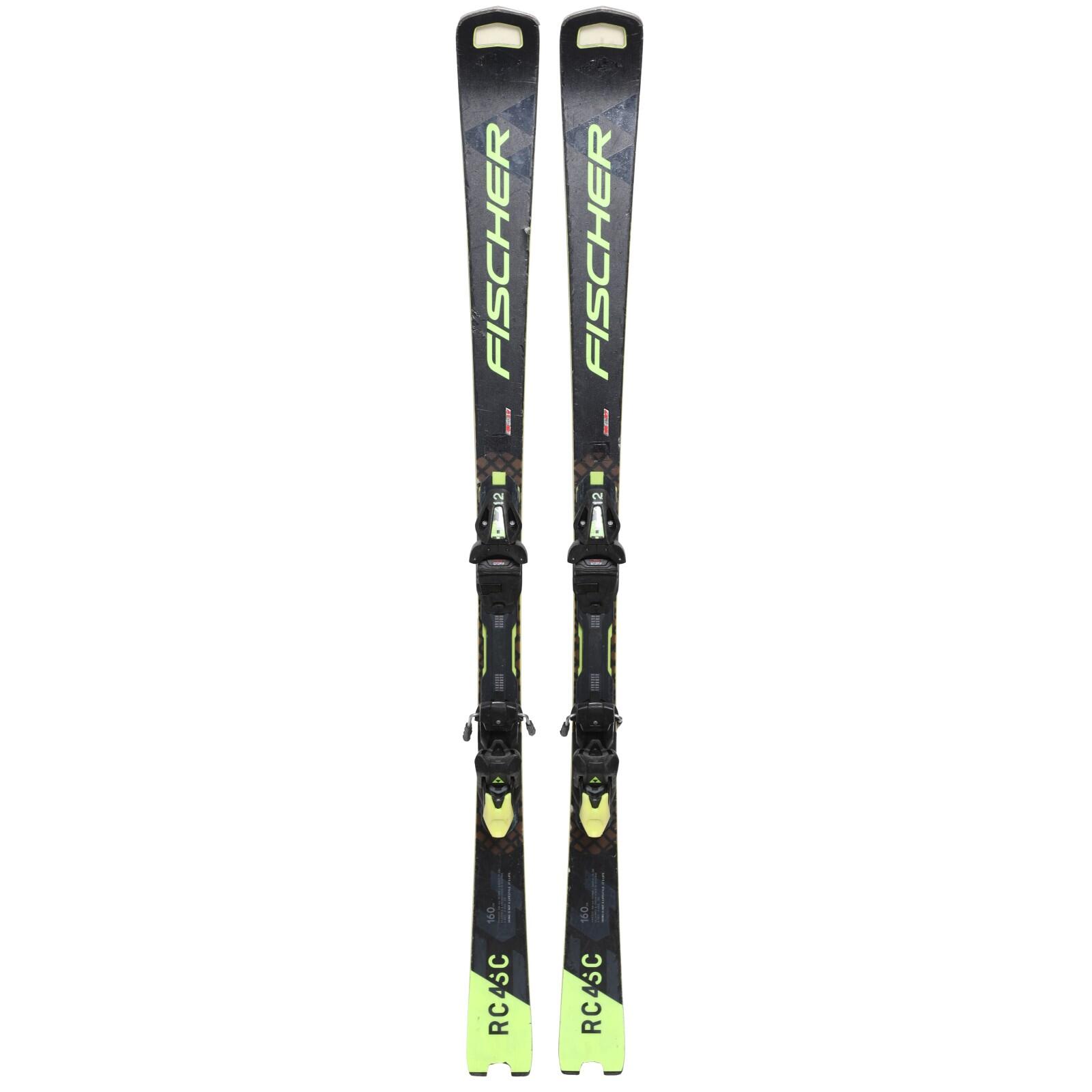 RECONDITIONNE - Ski Fischer Rc4 Sc + Fixations 2/4