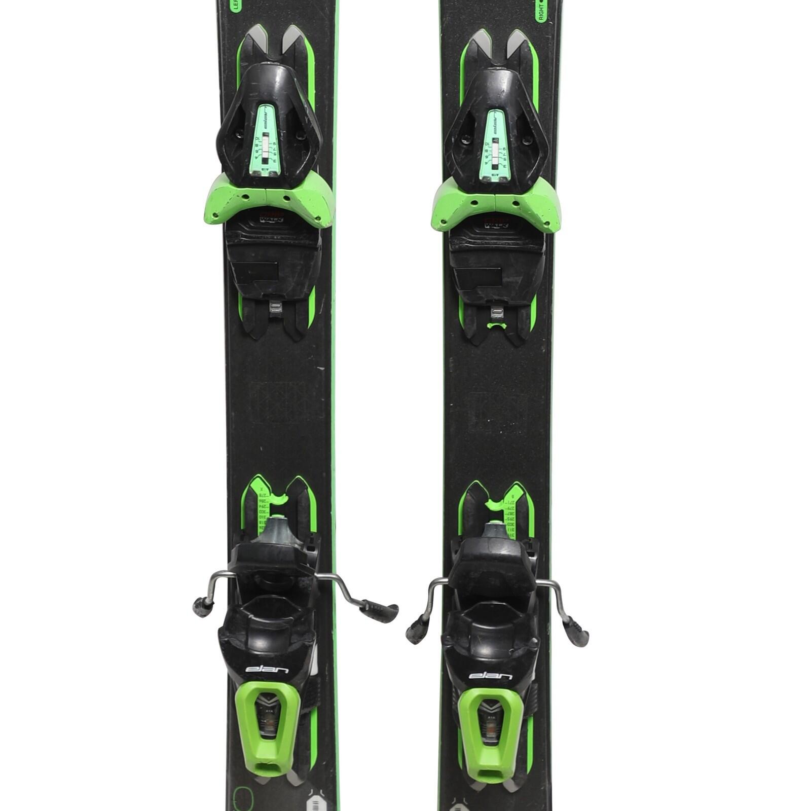 RECONDITIONNE - Ski Elan Amphibio 76 + Fixations 3/4