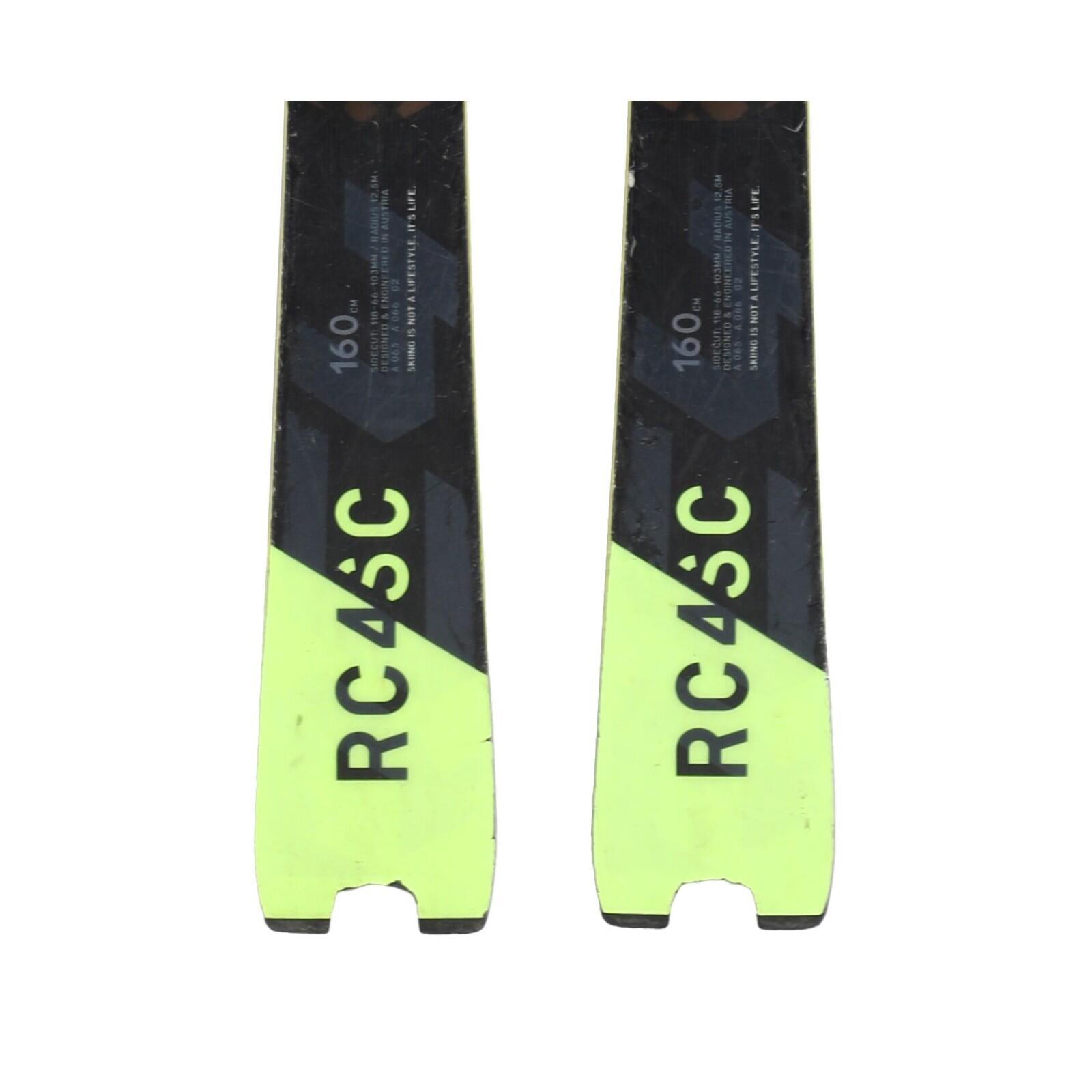 RECONDITIONNE - Ski Fischer Rc4 Sc + Fixations 4/4